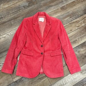 1901 Pink Corduroy Blazer Size 12
